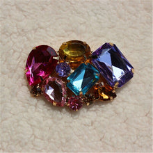 Load image into Gallery viewer, 4 Styles Crystal Shoes Buckle Clips