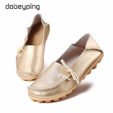 Load image into Gallery viewer, New Moccasins Women Flats Genuine Leather Female Shoes