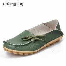 Load image into Gallery viewer, New Moccasins Women Flats Genuine Leather Female Shoes