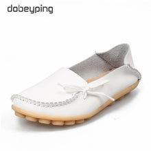 Load image into Gallery viewer, New Moccasins Women Flats Genuine Leather Female Shoes