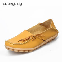 Load image into Gallery viewer, New Moccasins Women Flats Genuine Leather Female Shoes