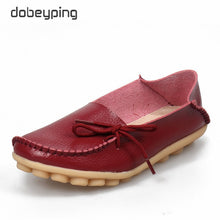 Load image into Gallery viewer, New Moccasins Women Flats Genuine Leather Female Shoes