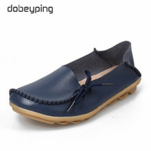 Load image into Gallery viewer, New Moccasins Women Flats Genuine Leather Female Shoes