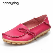 Load image into Gallery viewer, New Moccasins Women Flats Genuine Leather Female Shoes