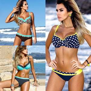 bikini swimwear women sexy bikini set push up swimsuit