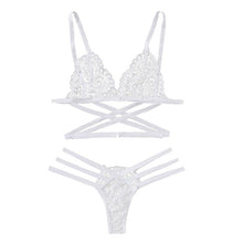 Load image into Gallery viewer, Women Bikini Set Solid Swimming Lace Bikini
