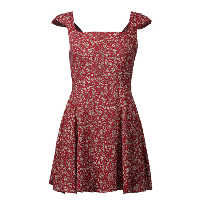 Mini Waist Summer Bow Dresses