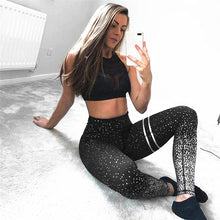 Load image into Gallery viewer, Pad Tracksuit Hot Stamping Sport Suit Female Sportswear
