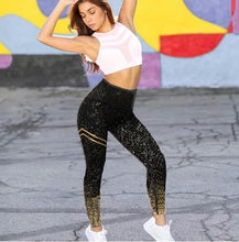 Load image into Gallery viewer, Pad Tracksuit Hot Stamping Sport Suit Female Sportswear
