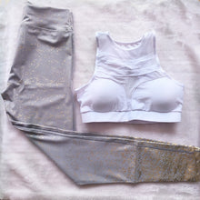 Load image into Gallery viewer, Pad Tracksuit Hot Stamping Sport Suit Female Sportswear
