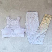 Load image into Gallery viewer, Pad Tracksuit Hot Stamping Sport Suit Female Sportswear

