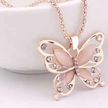 Load image into Gallery viewer, New Fashion Flawless butterfly Women Lady Necklace,
