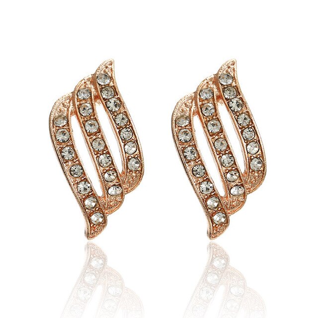 Fashion Crystal Drop Earrings For Women