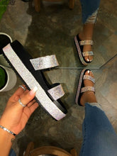 Load image into Gallery viewer, crystal bright diamond women high-heeled rhinestone women&#39;s shoe
