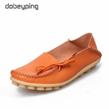 Load image into Gallery viewer, New Moccasins Women Flats Genuine Leather Female Shoes
