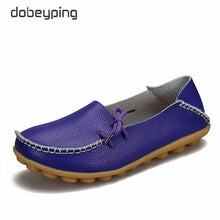 Load image into Gallery viewer, New Moccasins Women Flats Genuine Leather Female Shoes
