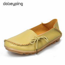 Load image into Gallery viewer, New Moccasins Women Flats Genuine Leather Female Shoes

