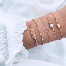 Load image into Gallery viewer, Fashion gold bracelet women knot adjustable bracelet jewelry
