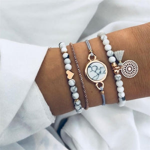 Fashion gold bracelet women knot adjustable bracelet jewelry