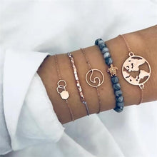 Load image into Gallery viewer, Fashion gold bracelet women knot adjustable bracelet jewelry
