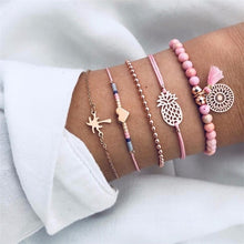 Load image into Gallery viewer, Fashion gold bracelet women knot adjustable bracelet jewelry
