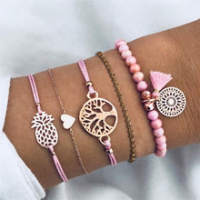 Load image into Gallery viewer, Fashion gold bracelet women knot adjustable bracelet jewelry
