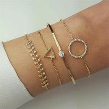 Load image into Gallery viewer, Fashion gold bracelet women knot adjustable bracelet jewelry
