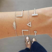 Load image into Gallery viewer, Fashion gold bracelet women knot adjustable bracelet jewelry
