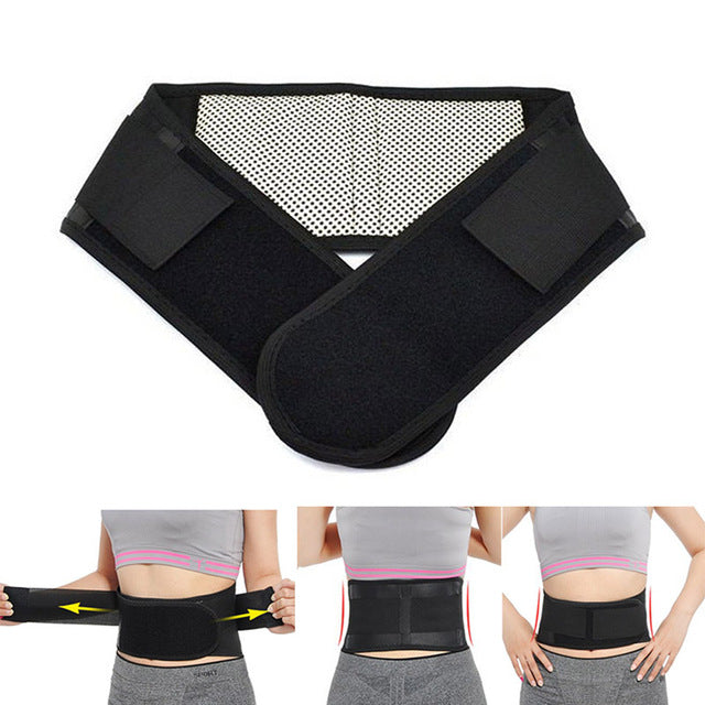 Relax Waist pain Tourmaline Self-heating Warm Protection Waist Support