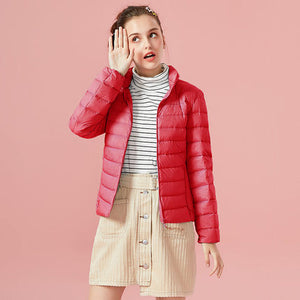 Winter Jacket Women Cotton Short Jackets