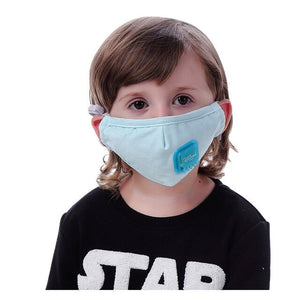 Kids Boys Girl Cotton Washable Facemasks Adjustable 3 Layer