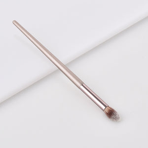 Luxury Champagne Makeup Brushes Set For Foundation Powder