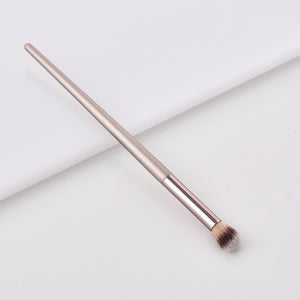 Luxury Champagne Makeup Brushes Set For Foundation Powder