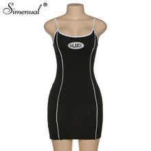 Load image into Gallery viewer, Casual Reflective Athleisure Women Mini Dresses
