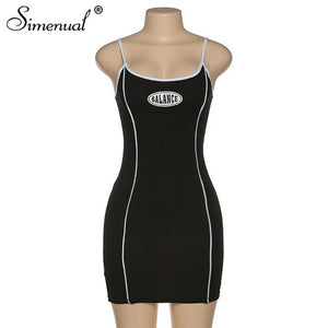 Casual Reflective Athleisure Women Mini Dresses