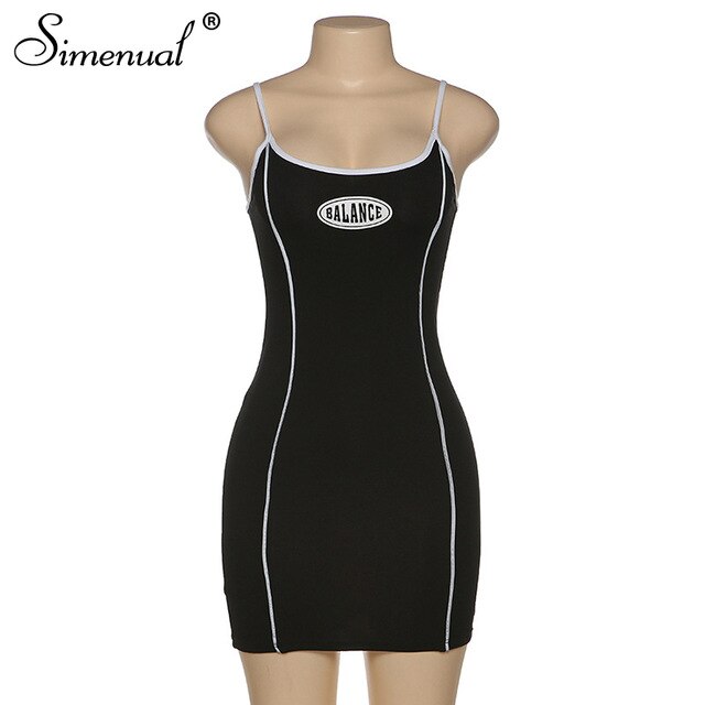 Casual Reflective Athleisure Women Mini Dresses