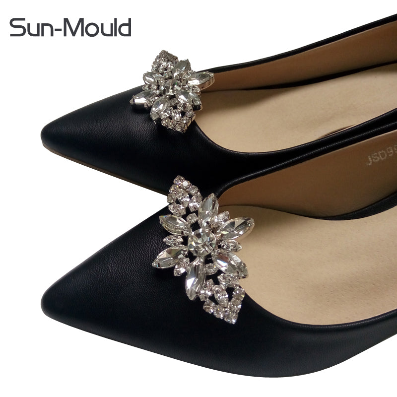 crystal diamond shoe clips Fashion decoration buckle 1pair