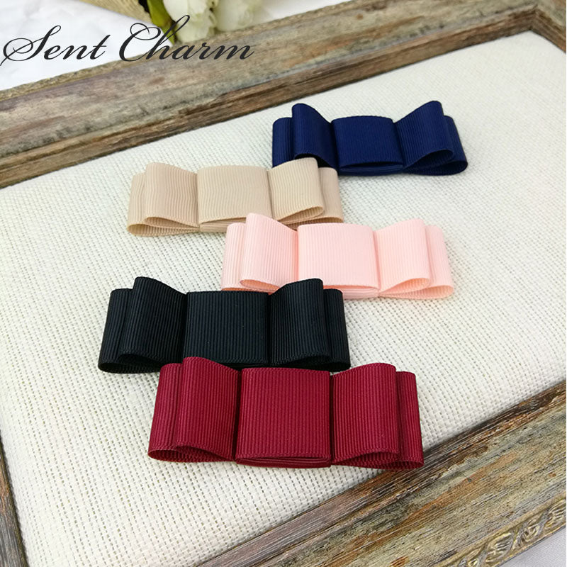 1 Pair Solid Color Bowknot Simple Fashion Shoes